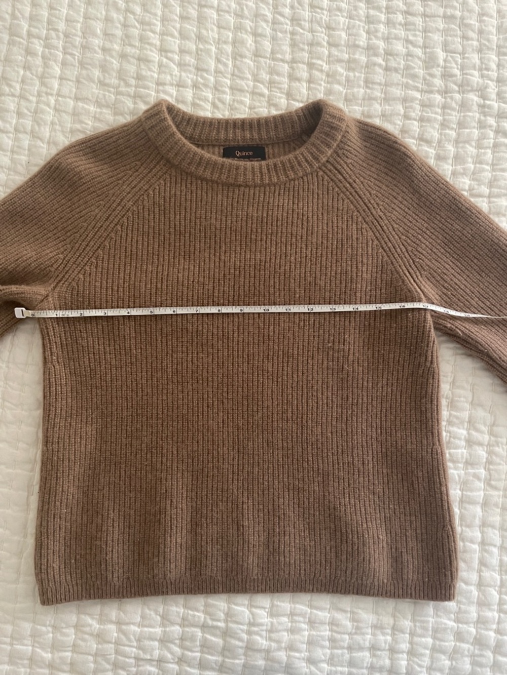 Quince Mongolian Cashmere Fisherman Sweater - Picture 6 of 7